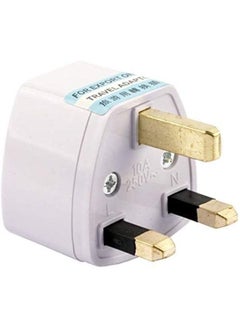 EasyLife Universal EU/USA/AU to UK GB England AC Power Plug Adapter Travel Converter  - Image 1