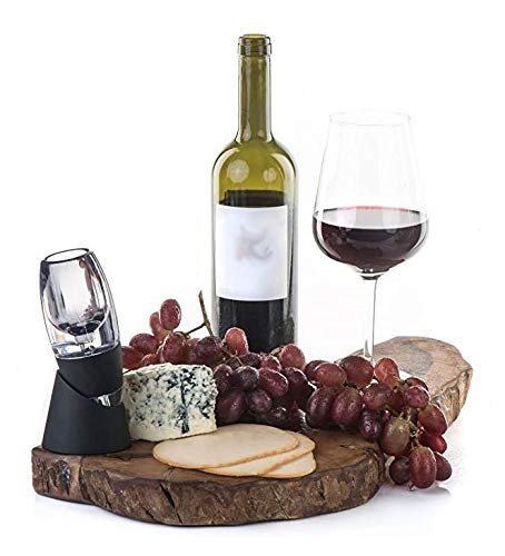Iktu Iktu Wine Aerator Decanter, Fast Aeration Wine Pourer - Enhance The Flavor Intensity & Texture of Your Wine for Home Use & Party (Acrylic, 1 Pc Stand, 1 Pc Decanter)  - Image 4