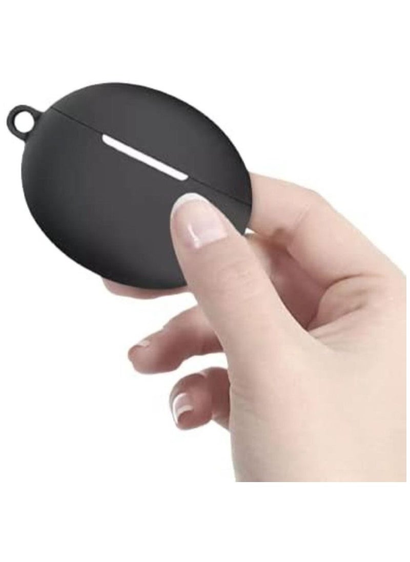 oncover Soft thin anti slip silicone cover For Huawei Freebuds 4I (Black)