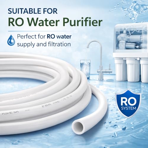 IONIX RO Pipe 1/4 Inch (5 Meter) | Food Grade Tube for Water Purifier | Compatible with RO Systems | Leak-Proof & Durable - Image 3