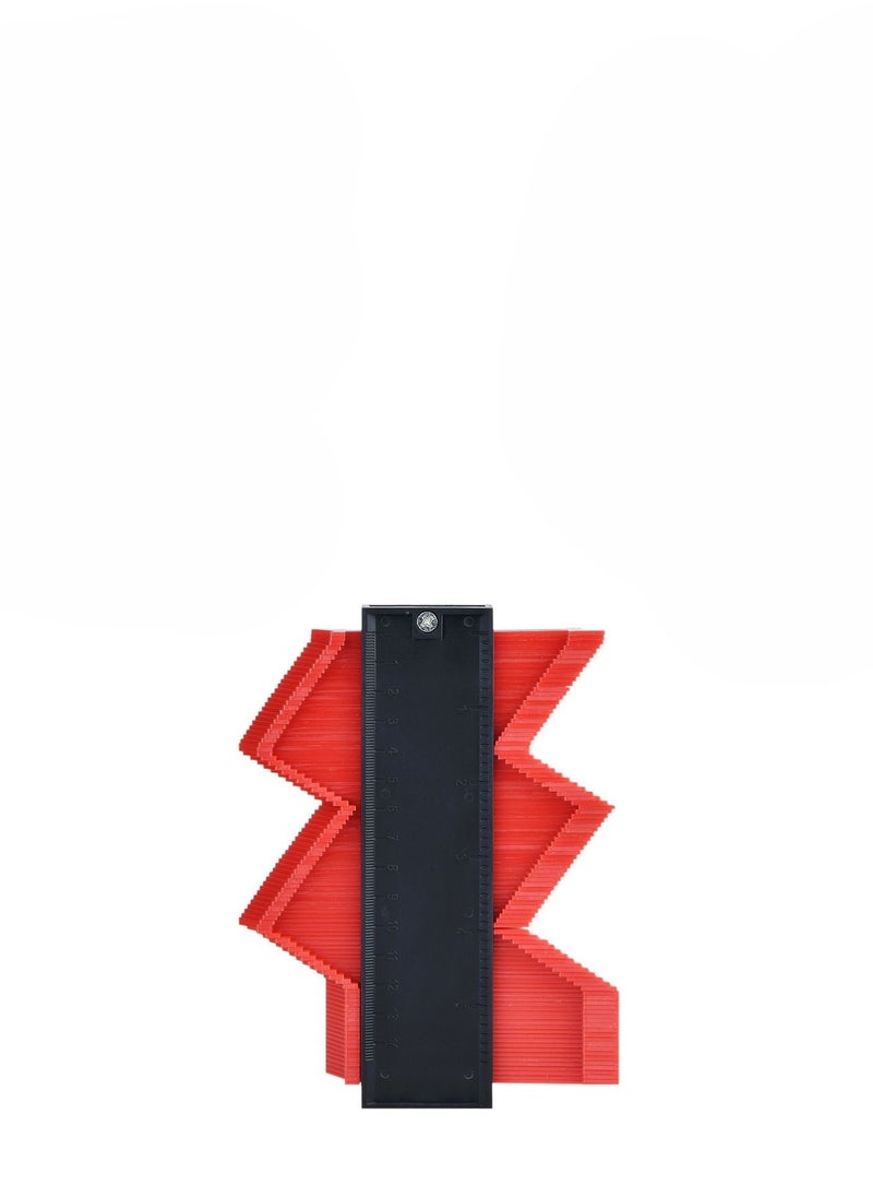 Generic Gauge Profile Ruler Multifunctional Woodworking Tools Irregular Gauge Contour Gauge Radian Ruler  - Image 4