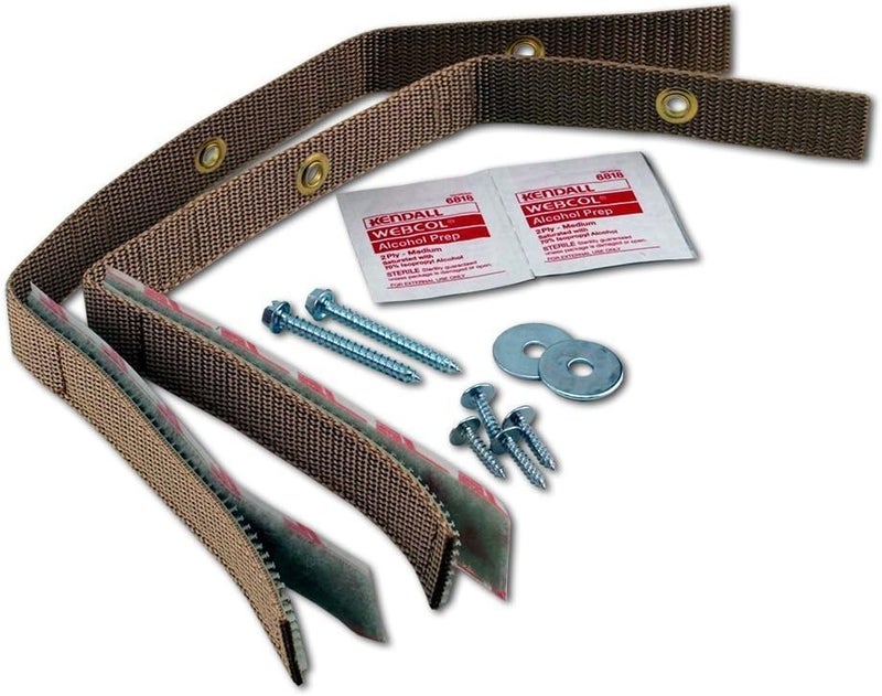 Quakehold! 4161 Furniture Strap Kit, Oak - Image 1