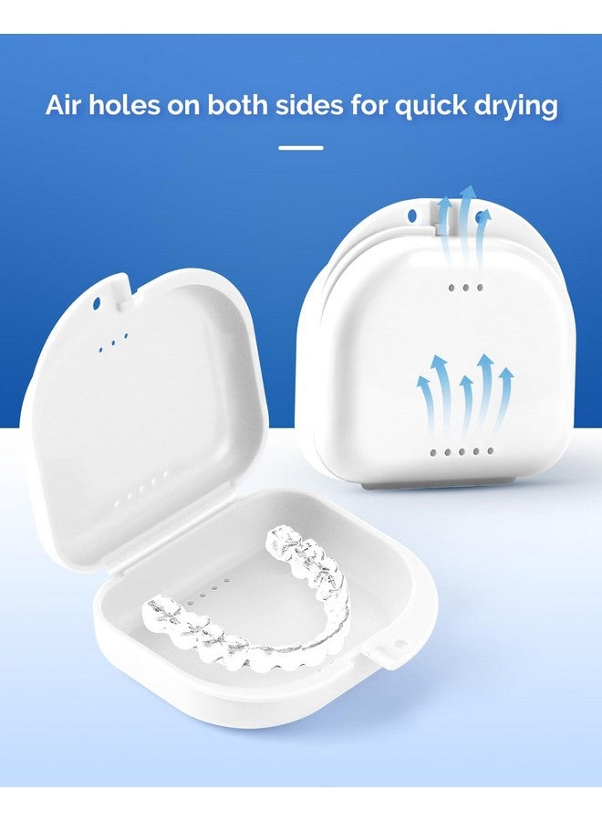 چاي ام يو حافظة JMU، قطعتان، مزودة بفتحات تهوية، وحافظة واقي فم، باللونين الأبيض والوردي - Image 2