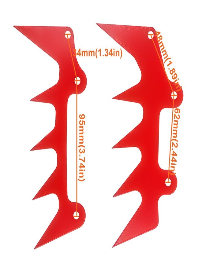 Mtanlo Dual Felling Dog Bumper Spikes Chain Catcher Set for Stihl 024 026 MS240 MS260 029 039 034 036 038 MS290 MS390 MS310 MS311 MS391 MS271 MS291 Chainaw Powder Coated Needed Modification - Image 2