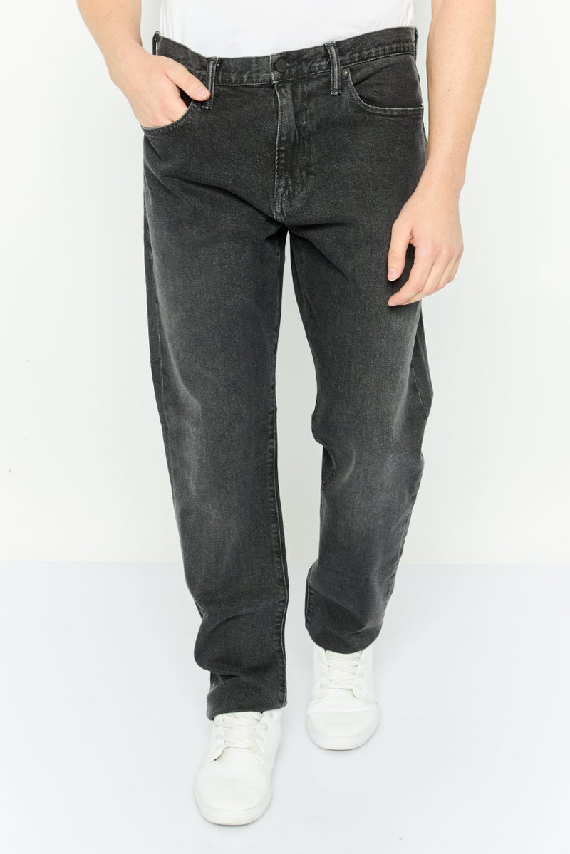 GAP Men Slim Fit Wash Stretchable Denim, Black - Image 1