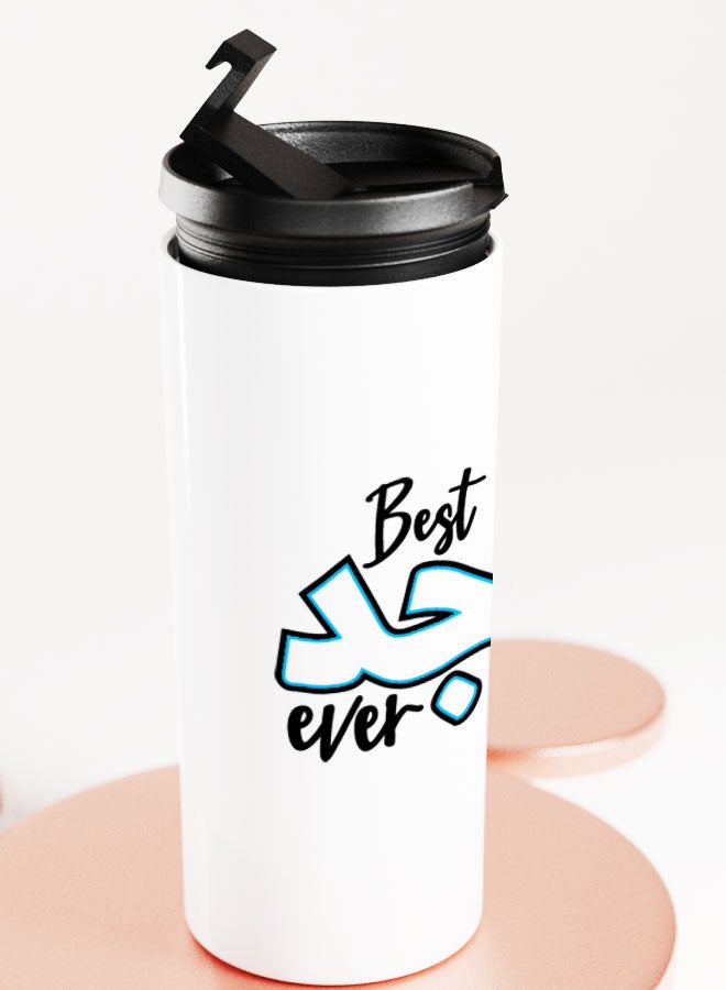 LIT White Tumbler Best Jad design Straight Tumbler Best jad ever Gift Grand pa Gift - Image 4