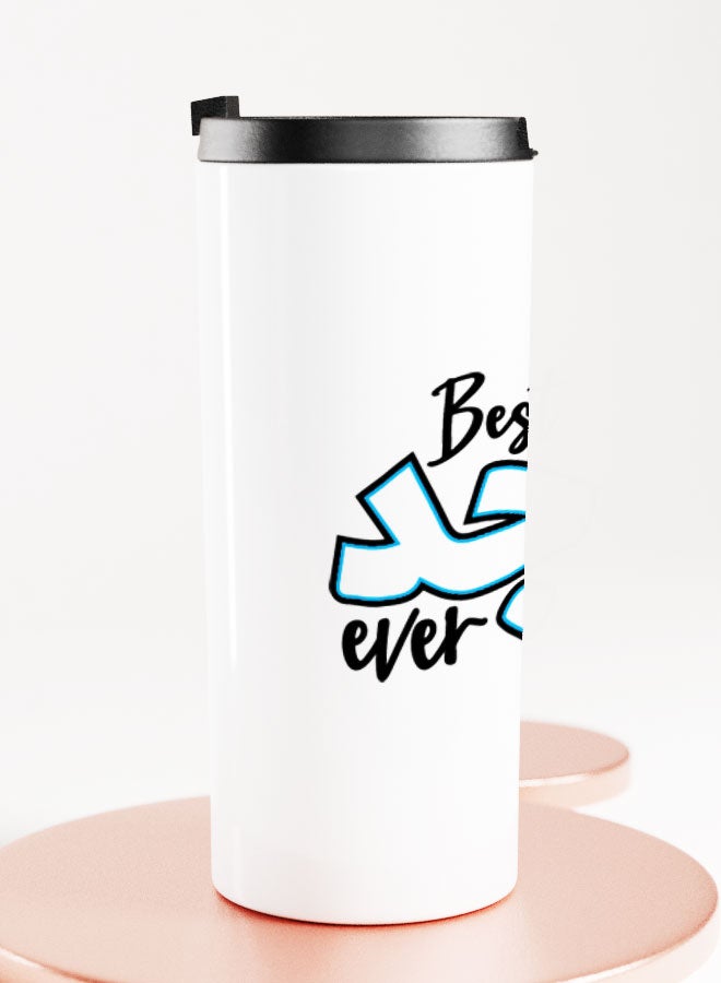 LIT White Tumbler Best Jad design Straight Tumbler Best jad ever Gift Grand pa Gift - Image 2