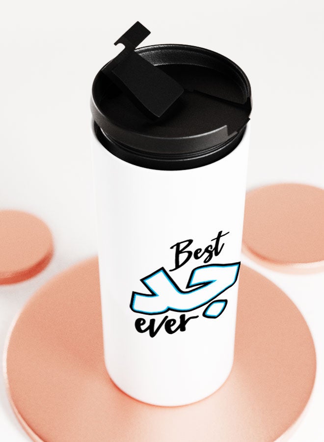 LIT White Tumbler Best Jad design Straight Tumbler Best jad ever Gift Grand pa Gift - Image 5