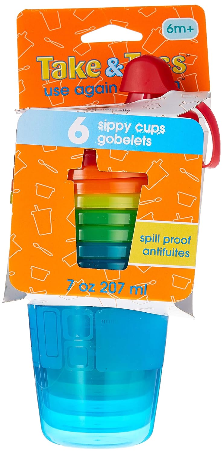 The First Years Take and Toss SpillProof Cups 7 Ounce - Image 3