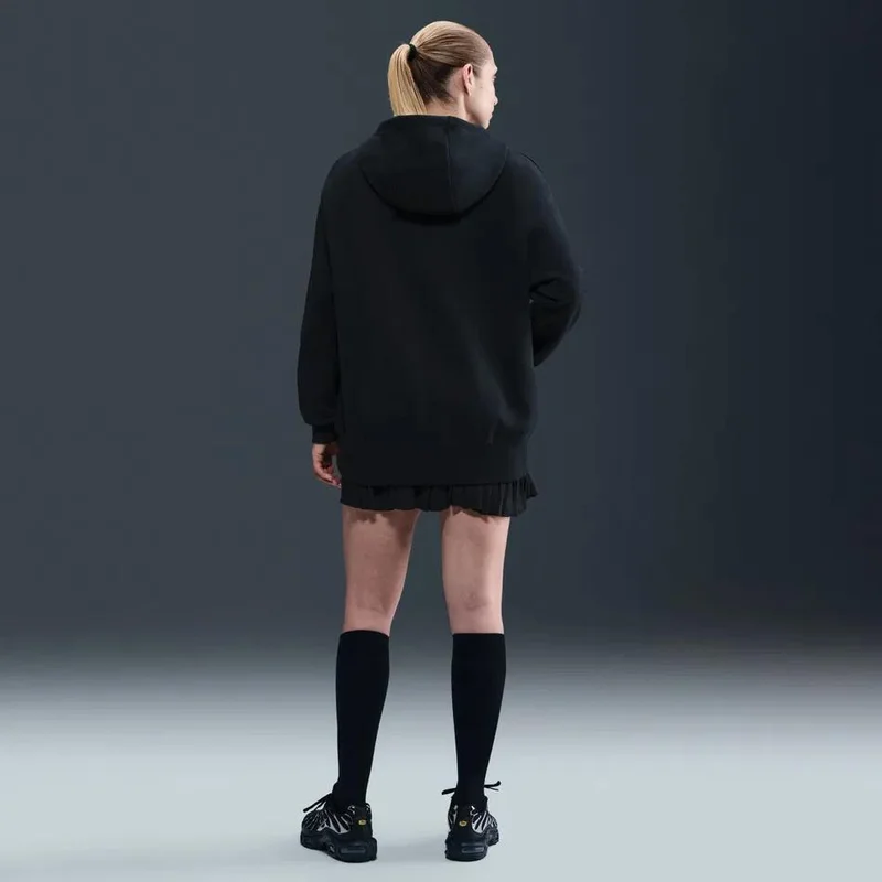 Nike Phoenix Fleece Graphic Logo Pullover Hoodie