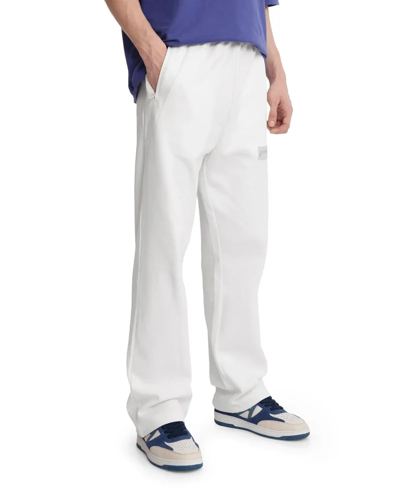 Rare Rabbit Men's Cut And Sew Label And Embroidered Trackpants