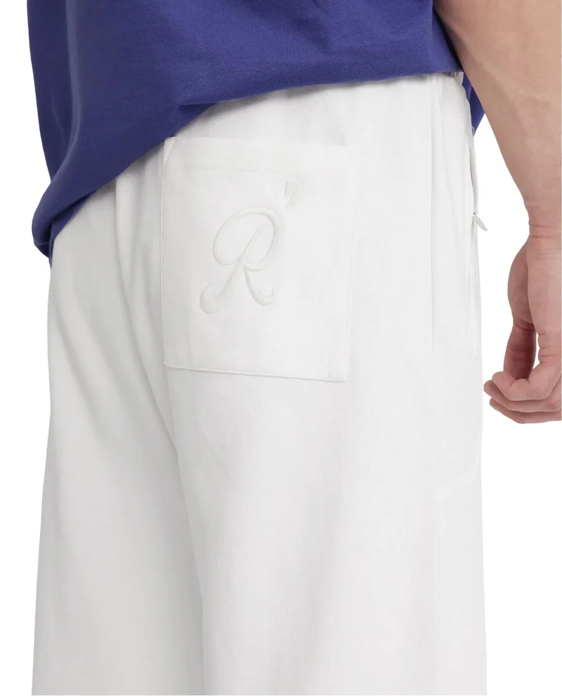 Rare Rabbit Men's Cut And Sew Label And Embroidered Trackpants