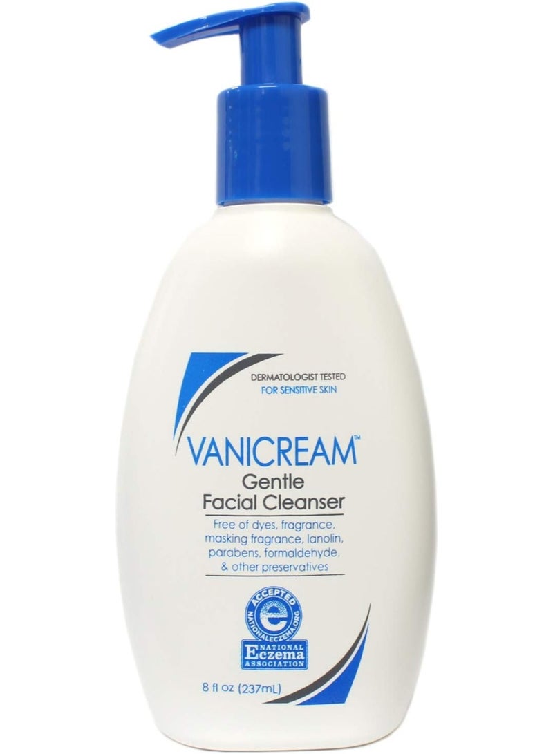 Vanicream Soap-Free Gentle Facial Cleanser For Sensitive Skin - 8oz - Image 1