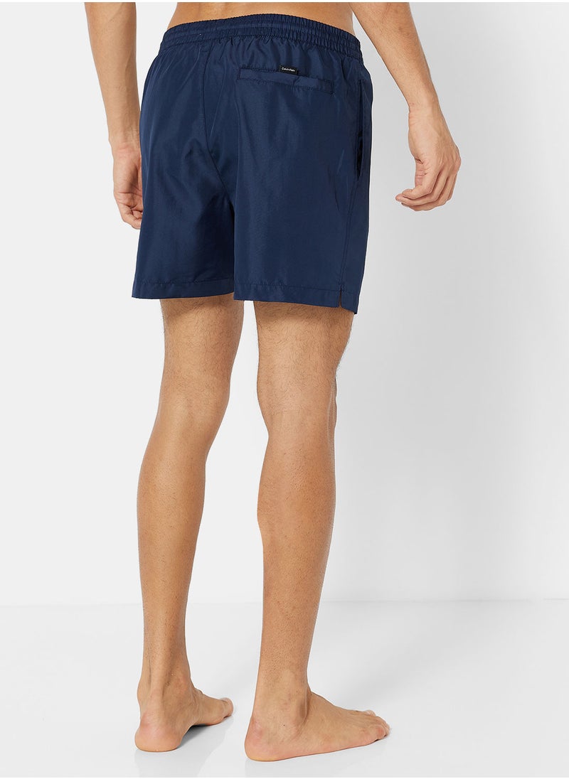 CALVIN KLEIN - Basic Drawstring Swim Shorts - Image 1