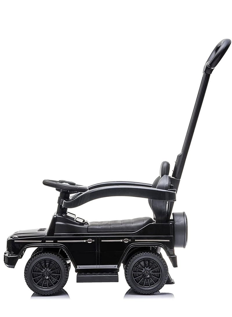 Mercedes Mercedes G Wagon 3-in-1 Handle Push Ride-On Car - Black - Image 2