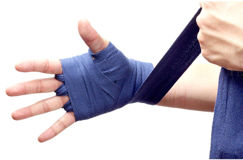 Protoner Pair of Boxing Punchng Hand Wraps Black 3 Meters - Image 2