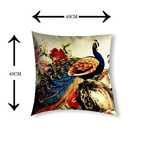 IM FAB IMFAB Set of 5 Decorative Hand Made Jute Throw/Pillow Cushion Covers - (16 X 16 INCHES) - Image 5
