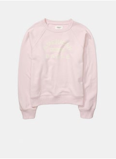 American Eagle AE Raglan-Sleeve Graphic Sweatshirt  - Image 2