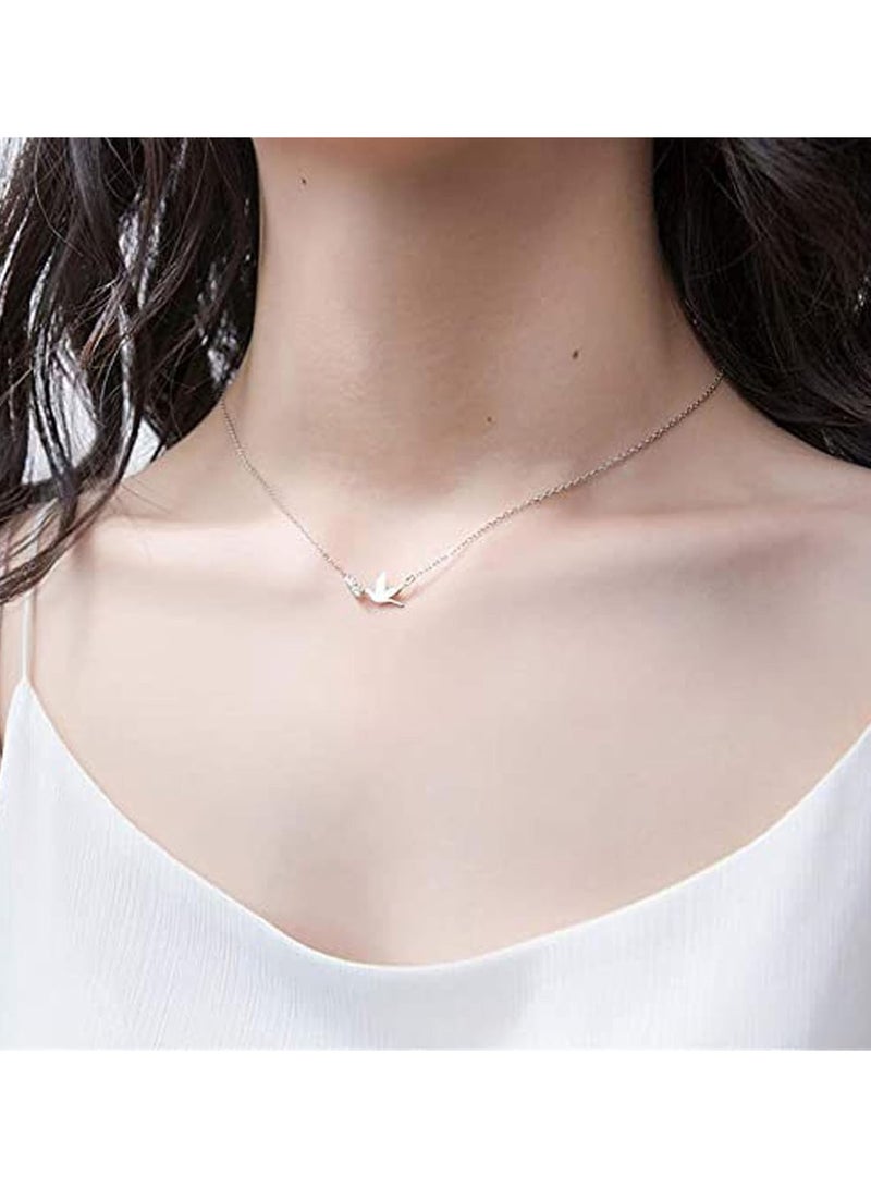GGOOT Necklace, Easy to Match Silver Necklace, Comfortable Adjustable Chain Length for Daily Wear - Image 4