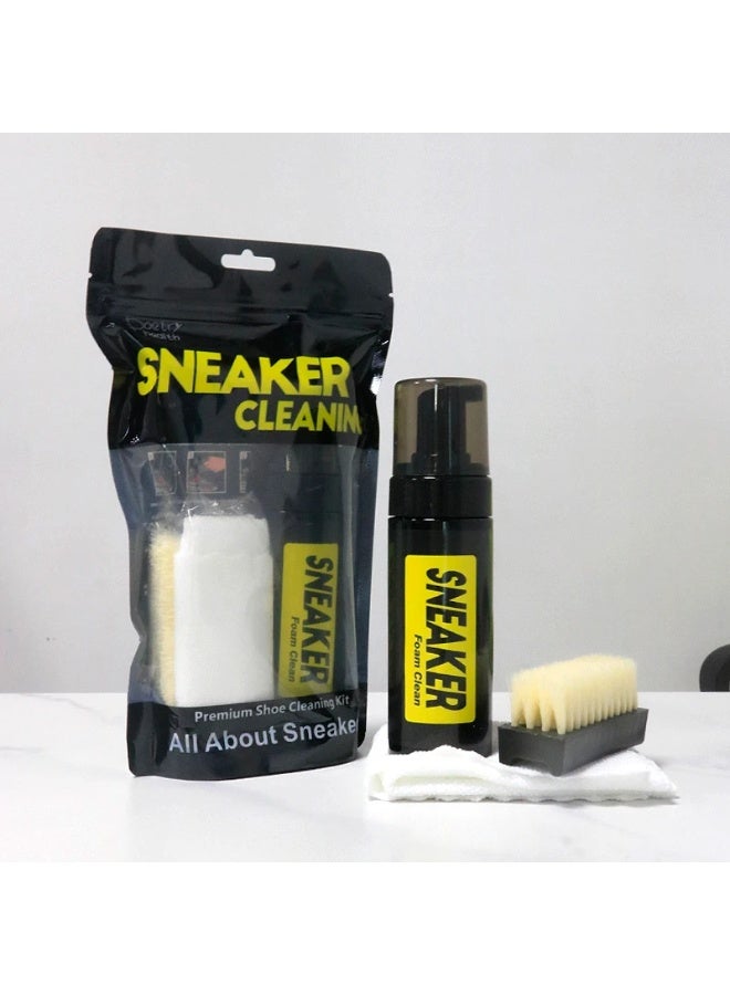Shoe Cleaner Kit, 3-Piece Set with Deep Cleaning Solution & Durable Brush for Sneaker & Footwear Care - Image 5