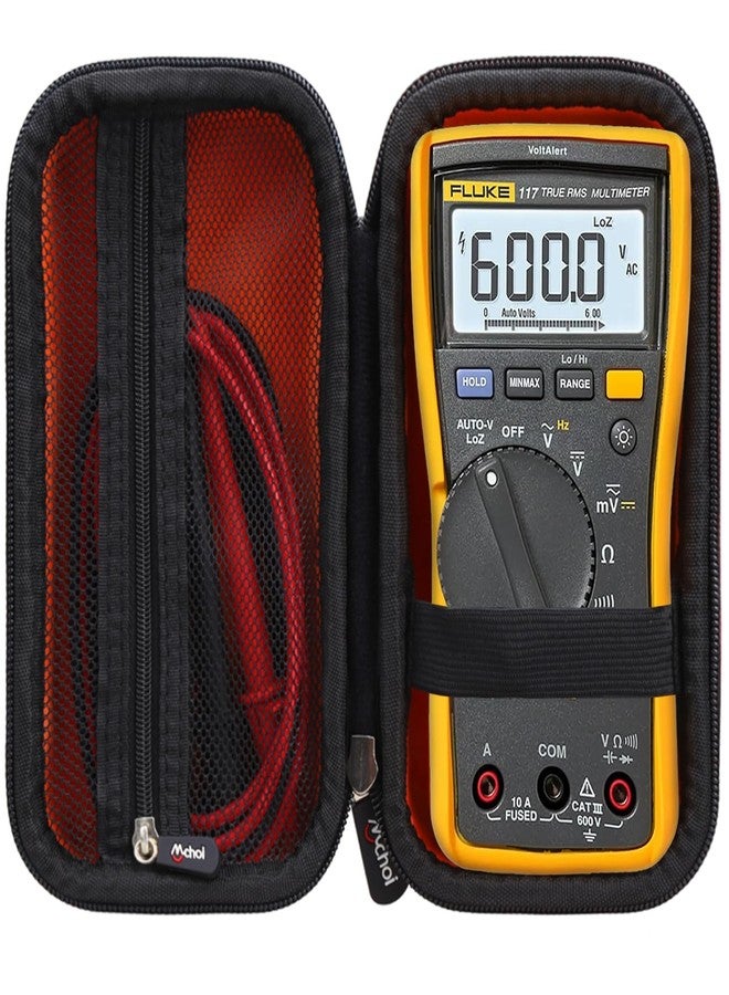 مشوي جراب Mchoi الصلب مناسب لجهاز القياس المتعدد الرقمي Fluke 117/115/116/114/113، جراب فقط - Image 1