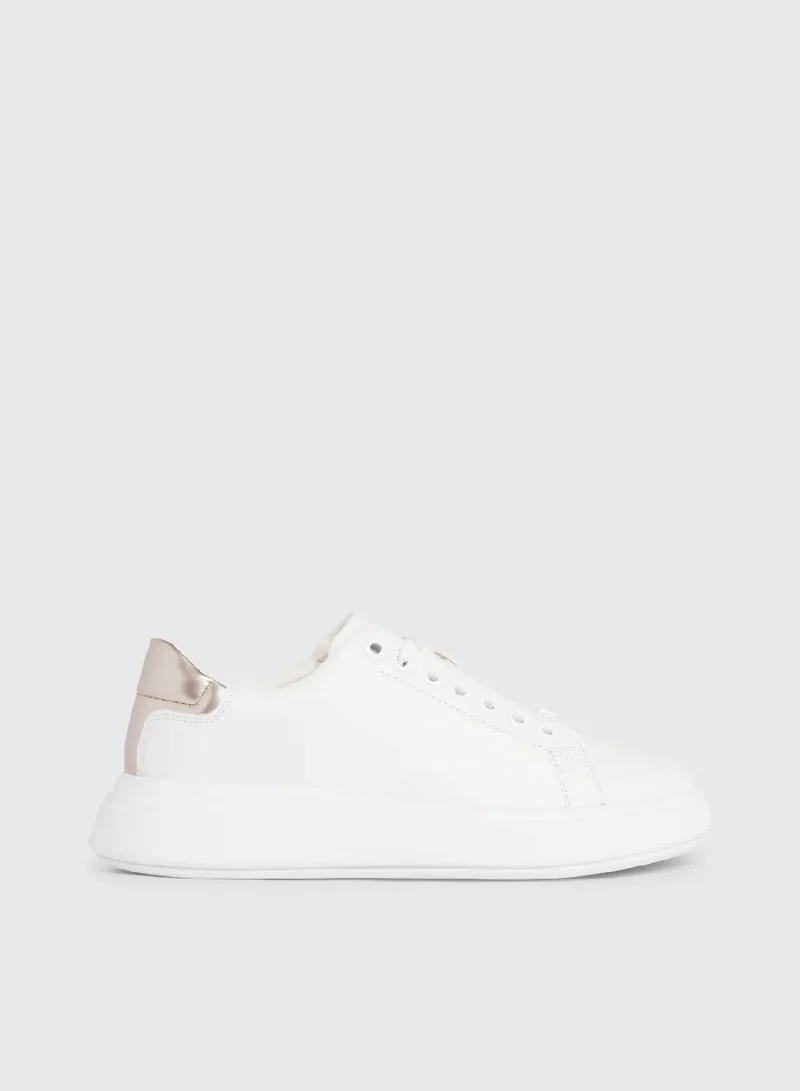 CALVIN KLEIN Leather Trainers