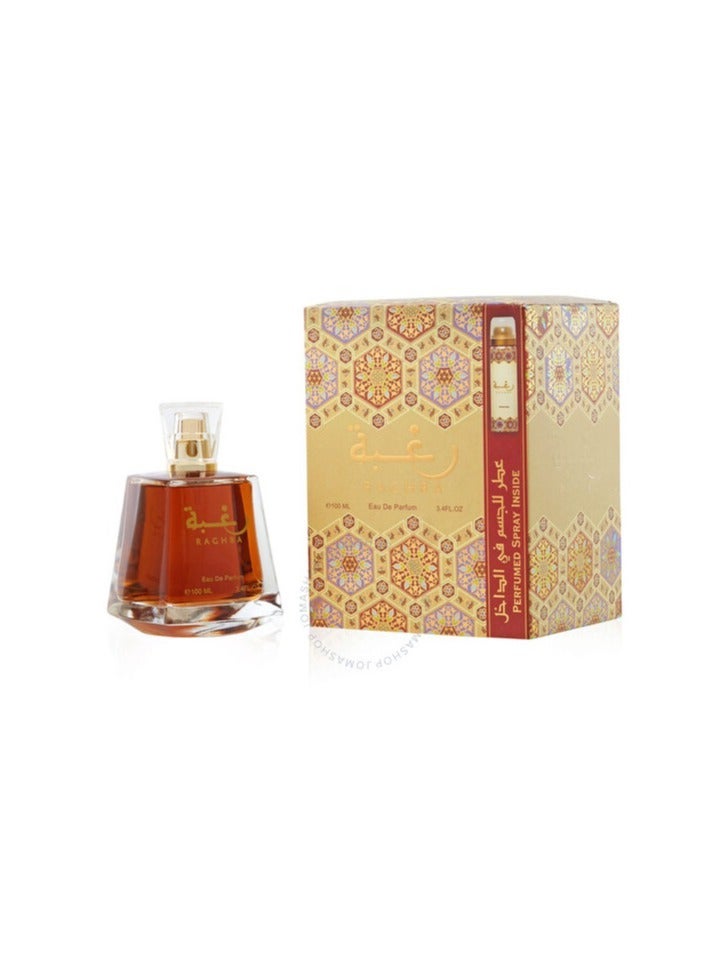 Lattafa Raghba by Lattafa for Unisex - Eau de Parfum, 100ml - Image 2