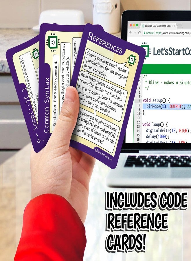 Let's Start Coding Buzz The Code Bug - Coding & STEM Toy for Kids 8-12+ from Let's Start Coding - Designed in The USA - Great Gift for 2026 - Kids Code Buzz's Features and Interactions While Learning C++ - Image 5