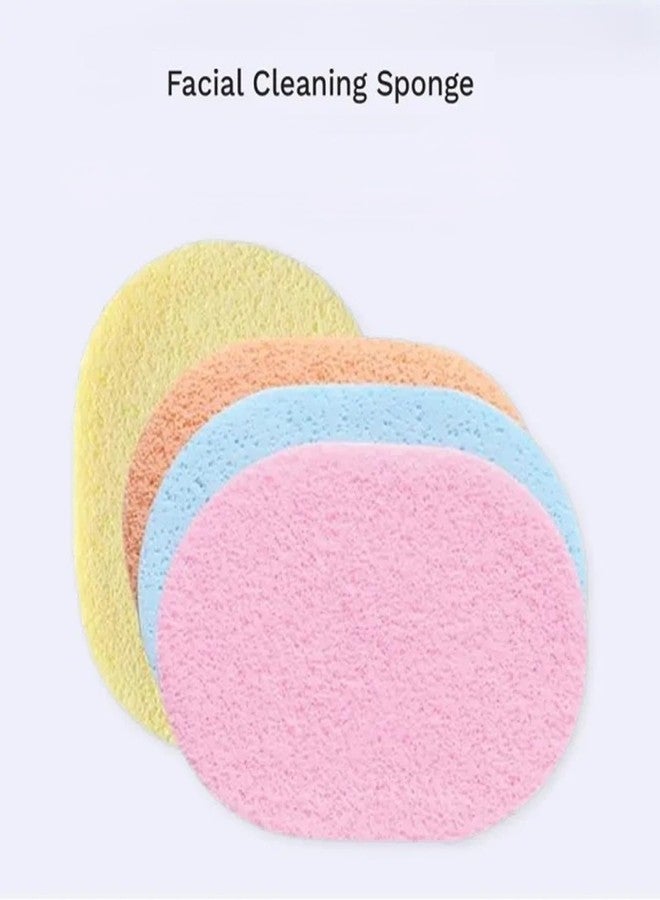 Keli 2 Pcs Facial Cleansing Sponge Puff for Deep Face Cleaning, Soft & Gentle Exfoliating Wash Reusable Sponge Pad for All Skin Types, Makeup Removal & Daily Skincare (Multicolor) - Image 3