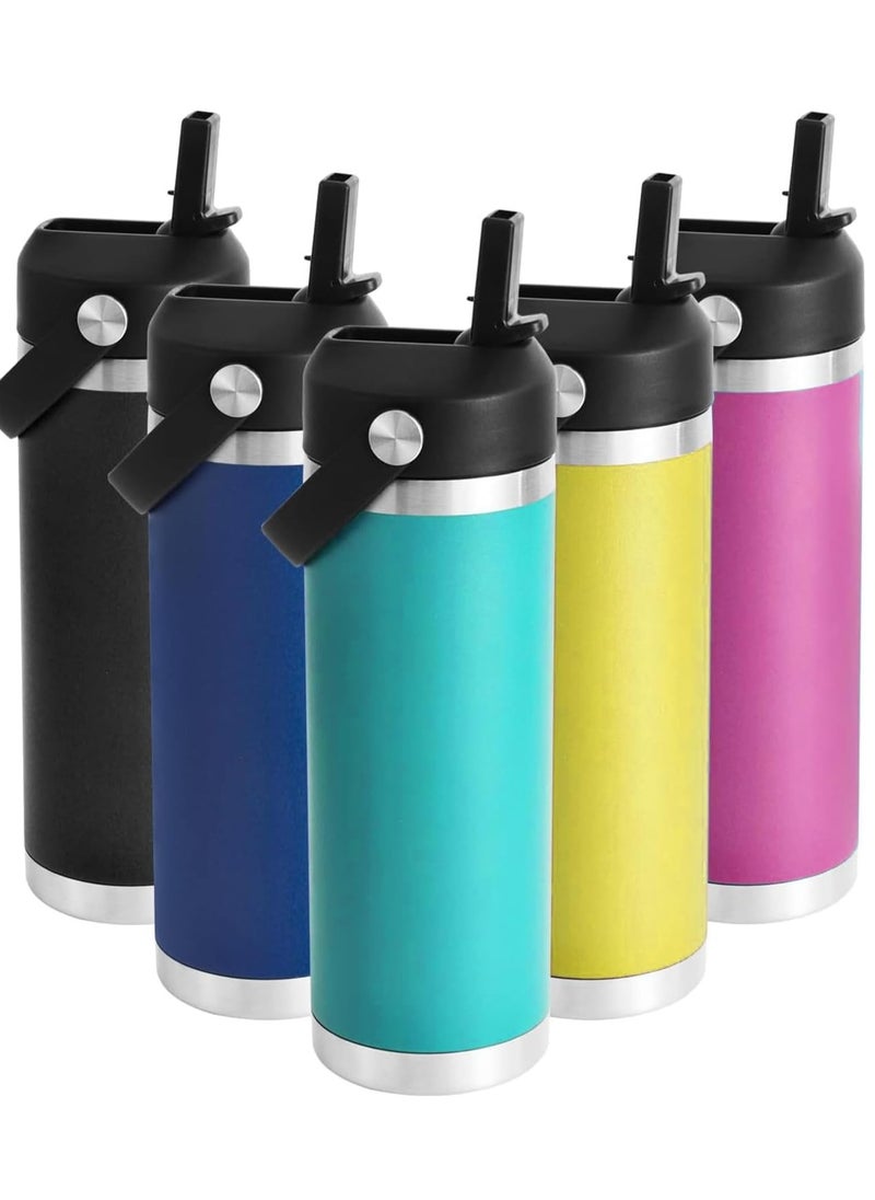 KASTWAVE - Straw lid for Yeti Rambler Water Bottle 18 26 36 64 oz, Replacement Cap Straw Cap for RTIC and Yeti Bottle, Lid with 2 Straws and 1 Brush and Flexible Handle - Image 1