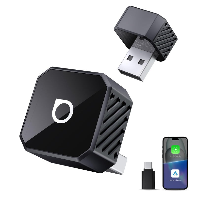 OTTOCAST Mini 30 Pot 2025 2in1 Wireless CarPlayAndroid Auto Adapter 5GHz WiFi Auto Connect for 2016 Cars - Image 2