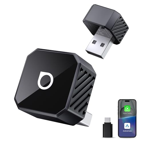 OTTOCAST Mini 30 Pot 2025 2in1 Wireless CarPlayAndroid Auto Adapter 5GHz WiFi Auto Connect for 2016 Cars - Image 1