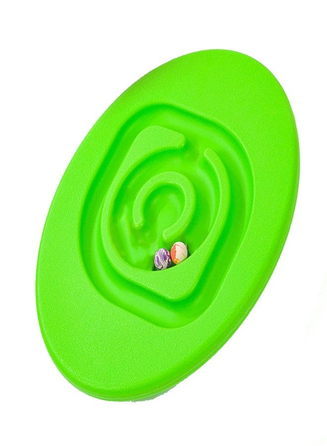 shenruifa Maze Balance Board, Conduct Perception Training Snail Balance Board Enhance Coordination Abilities Balancing Games for Indoor Play (Fruit Green) - Image 2