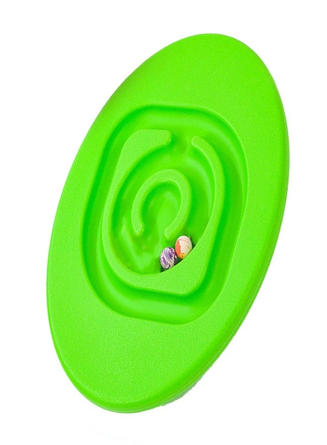 shenruifa Maze Balance Board, Conduct Perception Training Snail Balance Board Enhance Coordination Abilities Balancing Games for Indoor Play (Fruit Green) - Image 3