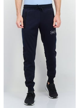 CROSSHATCH Men Sportswear Fit Training Track Pants, Navy  - Image 1