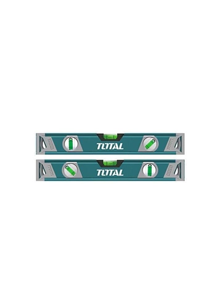 TOTAL Water Level Tool Carpentry Water Level Tube Aluminum Body Spirit Level Tool 40cm - TMT24036  - Image 2