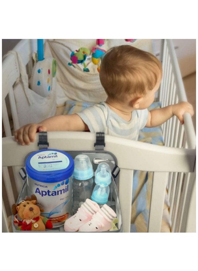 Sharpdo Bedside storage hanging bag, multifunctional foldable hanging bag, baby diaper toy storage hanging bag  - Image 5