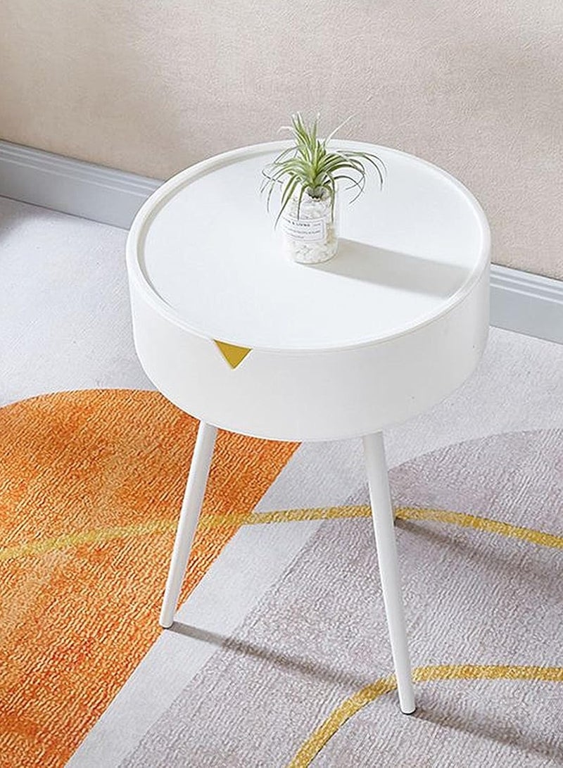 DubaiGallery Night Stand, Modern End Table, Modern Night Stand, for Bedroom Night Stand Small Nightstands End Table with Drawers Modern - Image 4