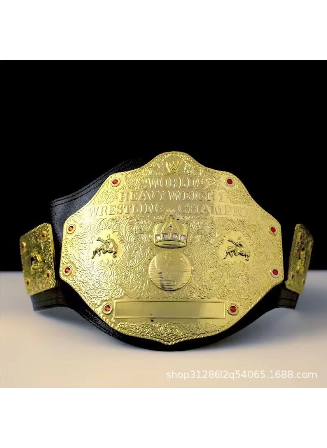 دبليو دبليو إي حزام بطولة المصارعة Spinner حزام بطولة WWE مصنوع من البلاستيك حزام الفائز للأطفال - متعدد الألوان  - Image 5