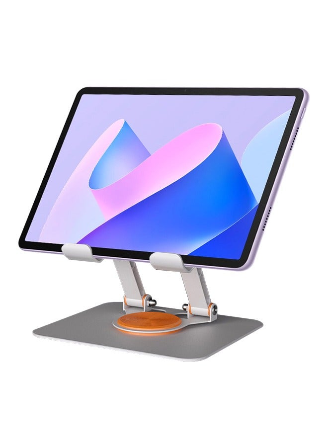 High Quality Laptop Stand Metal 360° Rotation Tablet Holder Adjustable Height Portable Tablet Stand Fast Cooling Non-Slip Compatible With 5-13 Inch Tablets - Image 1