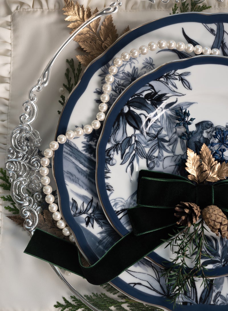 Baci Milano - Versailles Cake Plate Diam 31 - Porcelain - Image 1