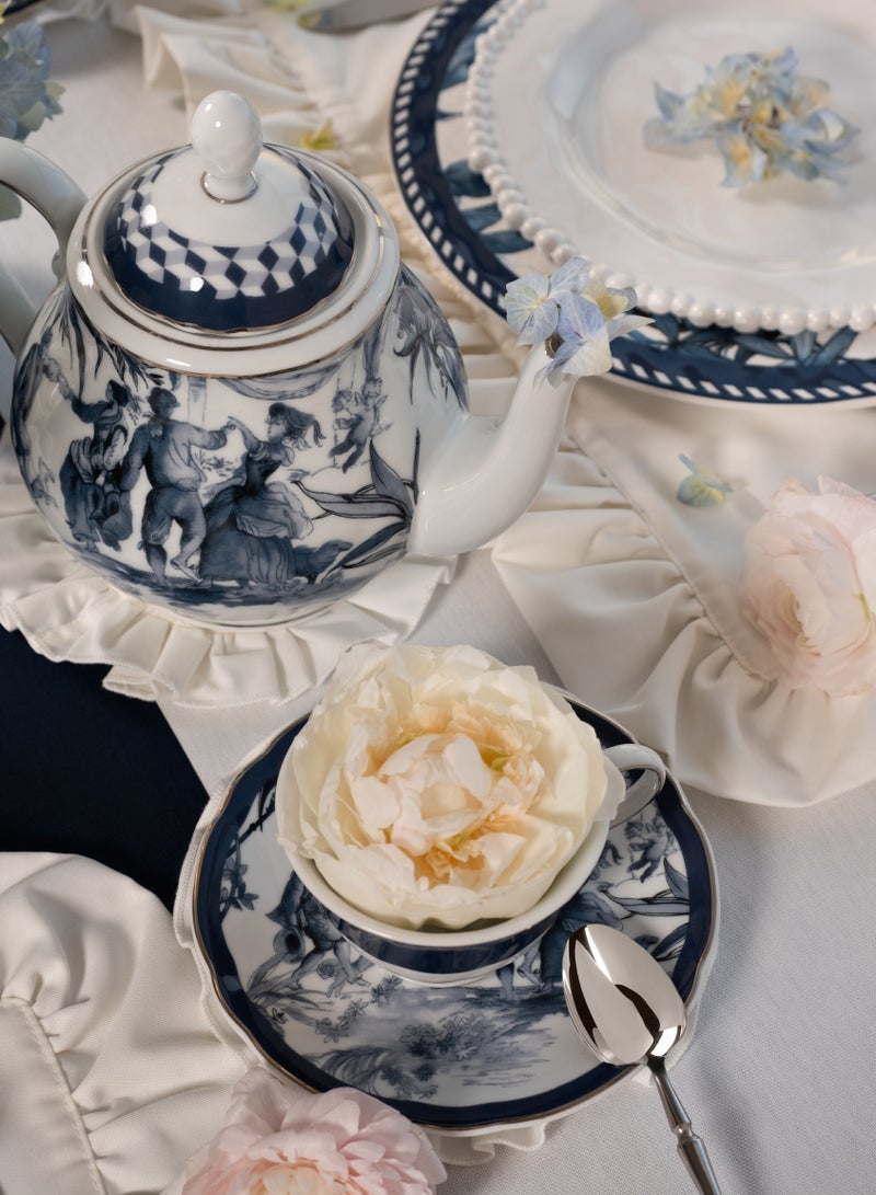 Baci Milano - Versailles Cake Plate Diam 31 - Porcelain - Image 2