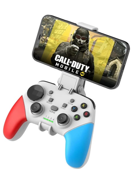 Mobile Gaming Controller for iOS, for Android, for iPad, Tablet, PC, Phone Wireless Controller for iPhone 14 13, for galaxy S22 21, Android Phones, for COD Mobile, for Genshin Impact, for Cloud Gaming