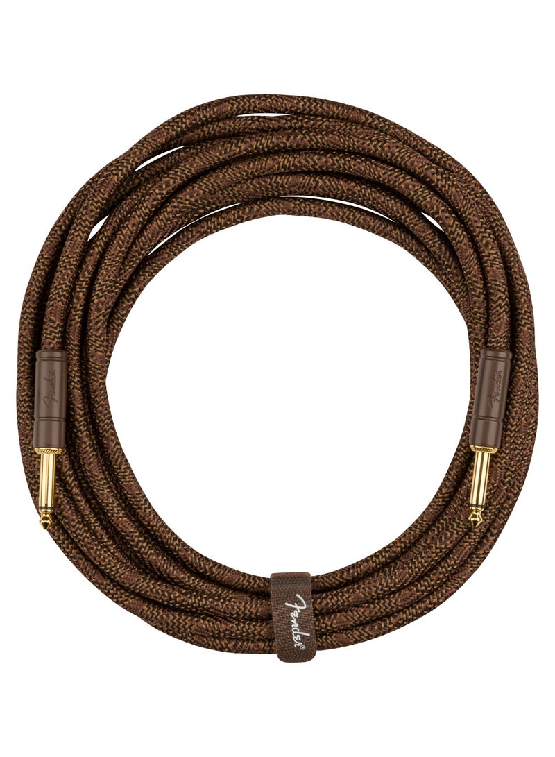 FENDER 0990918007 Fender Paramount Acoustic Instrument Cable - 18.6 foot, Brown - Image 5