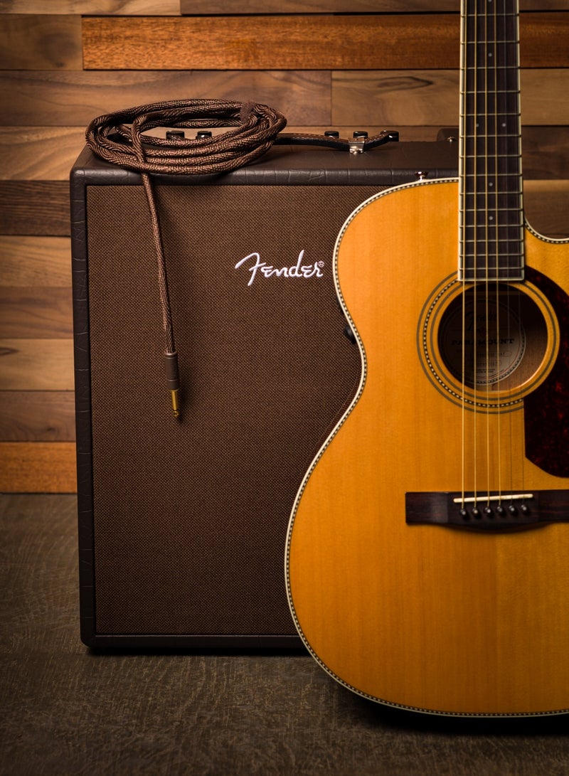 FENDER 0990918007 Fender Paramount Acoustic Instrument Cable - 18.6 foot, Brown - Image 1