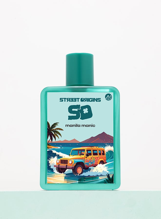 STREET ORIGINS Manila Manic (Mars) Eau De Parfum For Him, 75Ml - Image 1