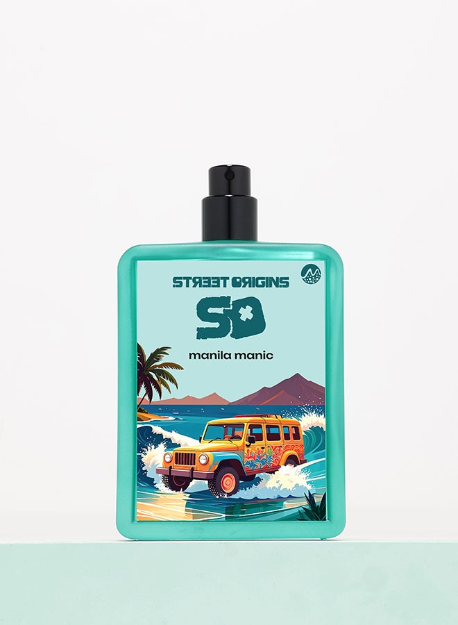 STREET ORIGINS Manila Manic (Mars) Eau De Parfum For Him, 75Ml - Image 4