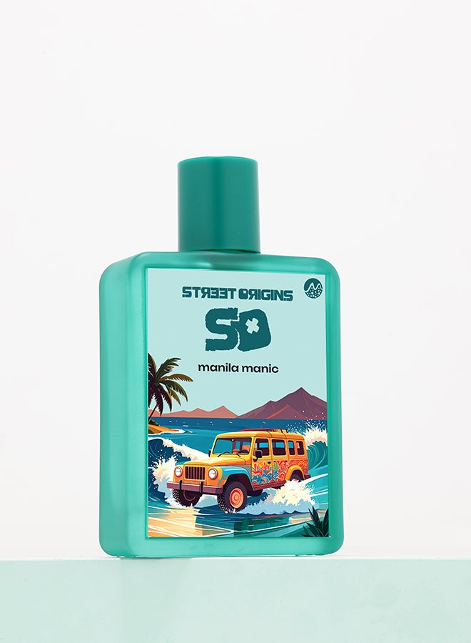 STREET ORIGINS Manila Manic (Mars) Eau De Parfum For Him, 75Ml - Image 2