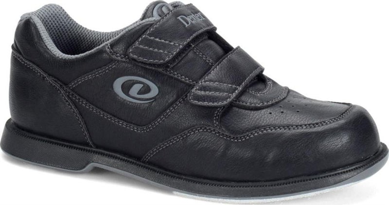 Dexter Mens V Strap Bowling Shoes Black 6