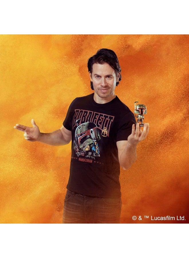 Funko Funko & TEE: SW - Boba Fett - XL - Star Wars - T-Shirt - Clothes with Collectable Vinyl Figure - Gift Idea - Toys and Short Sleeve Top for Adults Unisex Men and Women - Official Merchandise  - Image 5